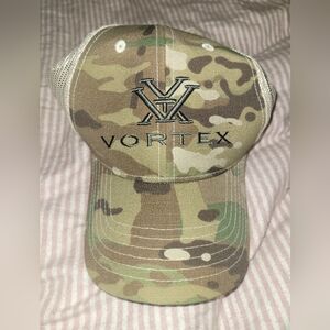 Vortex Camouflage Mesh Back Hat